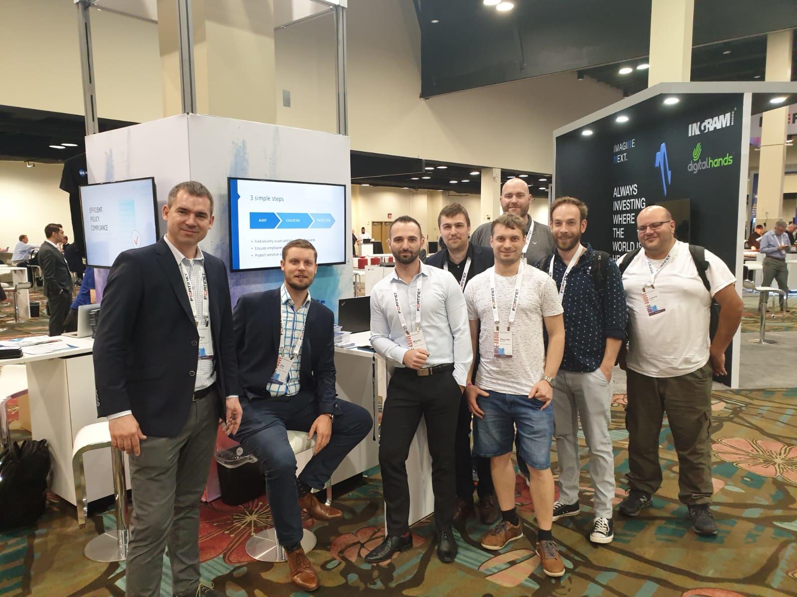 Safetica team at Accelerate 2019